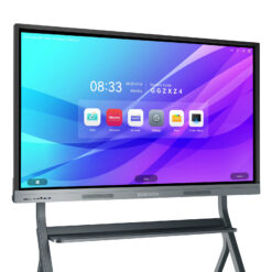 smart board, 55'' 4k uhd smart whiteboard, 8+128gb touch screen electronic whiteboard, interactive whiteboard for classroom and business (wall mount included)
