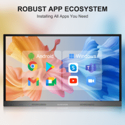 smart board, 4k uhd interactive whiteboard, dual system interactive touch screen smart whiteboard, smartboard for classroom and business (stand not included)